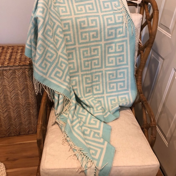 Jonathan Adler Baby Alpaca Throw EUC - Picture 1 of 3